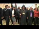 Armenian Patriarch arrives in Bethlehem to lead Christmas celebrations
