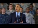 Obama welcomes home troops in New Jersey and marks the end of combat mission in Afghanistan