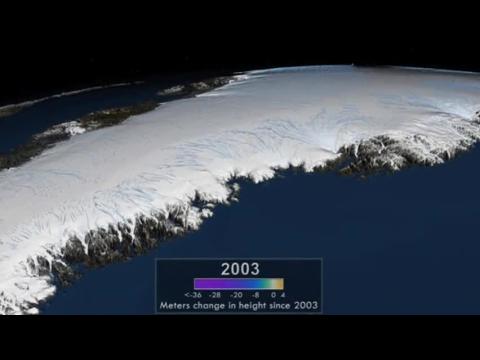 Greenland ice may be melting faster than predicted