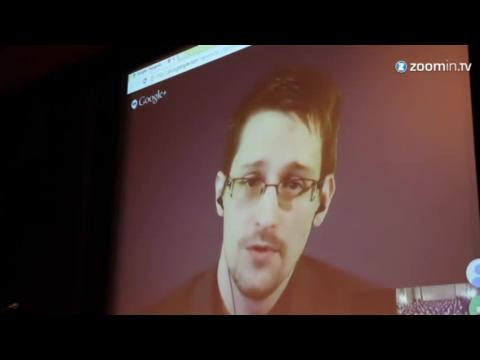 Snowden awarded by International League Human Rights