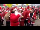15,000 Santas make this Italy's largest gathering