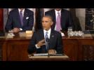 Obama touts economic record at State of the Union address