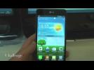 Vidéo L'Optimus G de LG au banc d'essai Vidéo L'Optimus G de LG au banc d'essai