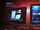 Vido Motorola lance son smartphone RAZR et sa tablette Xoom 2