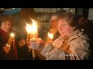 Greeks hold candlelight vigil asking for return of Parthenon marbles