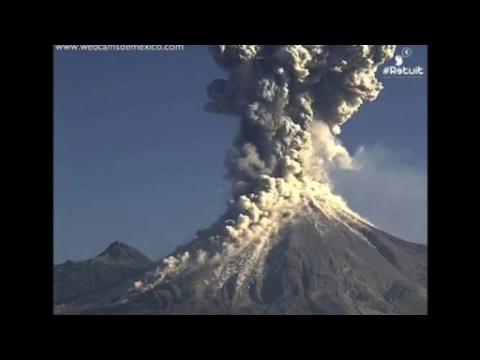 Mexico's Volcano of Fire erupts again