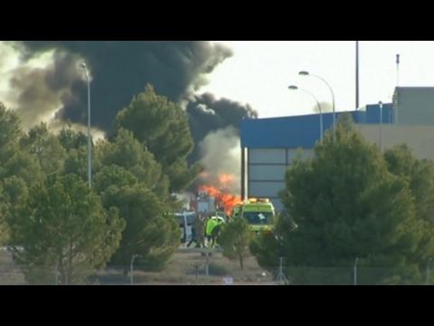 Greek fighter planes crashes in Spain, kills 10