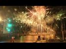 Chinese artist creates tango and fireworks show in Buenos Aires