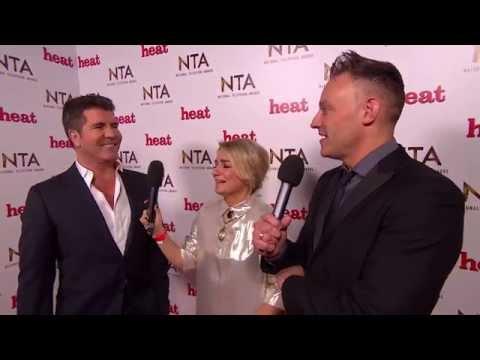 Simon Cowell is going to burn David Walliams Award - National Television Awards 2015