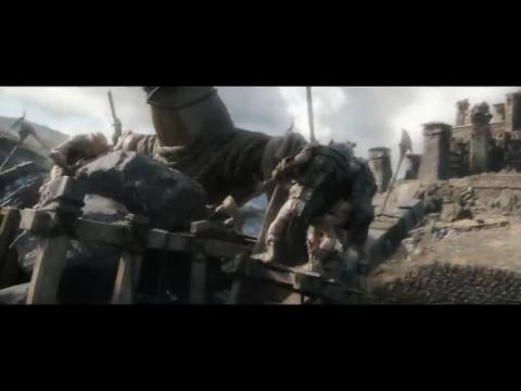 The Hobbit: The Battle of the Five Armies "Attack The City" Scene