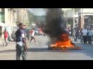 Haitians protest on Independance Day
