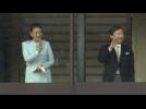 Japanese Emperor gives New Year greetings