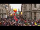 London welcomes in 2015 with parade