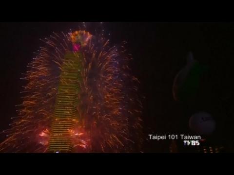 World rings in New Year