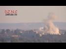 Fighting rages around military airport in Syria