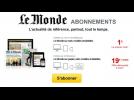 Promo abo le monde - Label : Vidéo Outstream - Ne jamais toucher ce catalogue  - Category : News