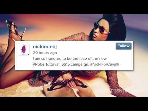 Nicki Minaj fronts Roberto Cavalli s Spring Summer 2015 Campaign