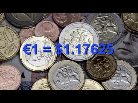 Euro hits nine-year low