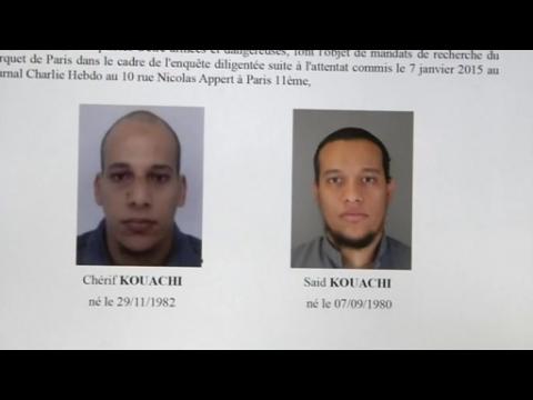 Police release mugshots of the Paris attack suspects.