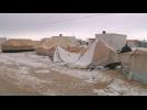 Icy blow to Syrian refugees in Jordan