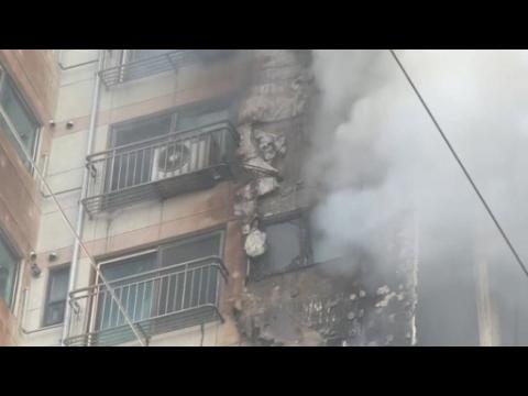 Four dead, 100 injured in Seoul apartment building fire