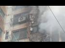 Four dead, 100 injured in Seoul apartment building fire