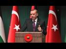 Erdogan accuses West of hypocrisy after Paris rally