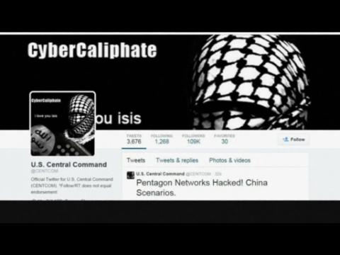 U.S. Central Command Twitter feed appears hacked by IS sympathizers