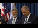 Holder says Cleveland police use "excessive force"