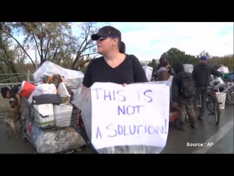 Evacuation du plus grand campement illégal de la Silicon Valley