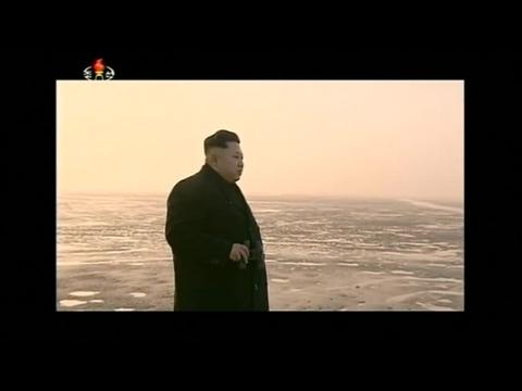 North Korean leader watches military drills - state TV