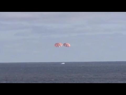 NASA's Orion spacecraft returns to dry land in San Diego