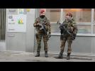 Belgian's react to heavily armed solider patrols