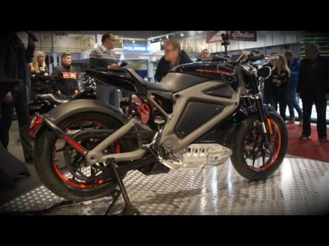 First electric Harley Davidson has jet fighter sound