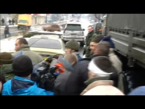 Ukraine, pro-Russian rebels trade accusations over deadly trolleybus attack