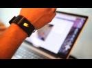 Smart wristband to shock away bad habits