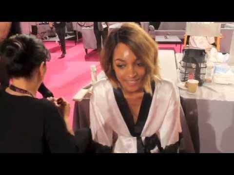 Jourdan Dunn Interview At Victoria's Secret