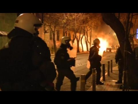 Clashes in Athens