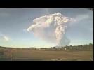 Volcano erupts in Chile, evacuation underway