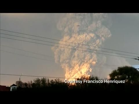 Chile issues health alert following volcano eruption