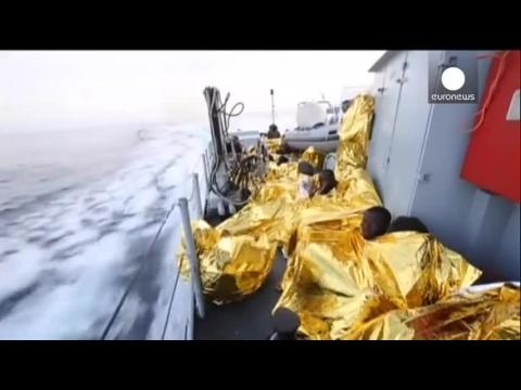 Italy: 220 migrants rescued off Libyan coast