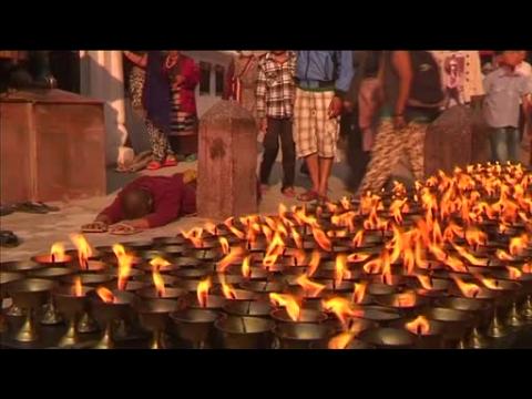 Prayers nearly one month after Nepal quake