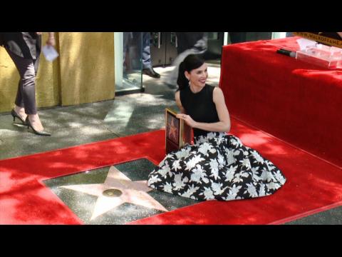 Julianna Margulies Looks Like A Real Movie Star On Walk Of Fame