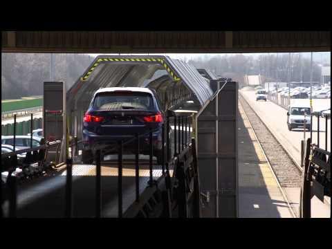 Production BMW 2 Series Gran Tourer - Train loading | AutoMotoTV