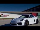 Porsche Cayman GT4 Exterior in Carrara White Metallic | AutoMotoTV