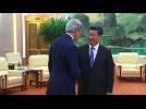 US Secretary of State John Kerry meets Chinese President Xi Jinping