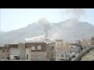 Saudi-led air strikes hit Yemen's capital Sanaa