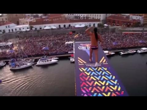 International divers leap into Cliff Diving World Series