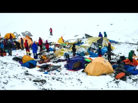 New images show Everest Base Camp destruction after Nepal quake