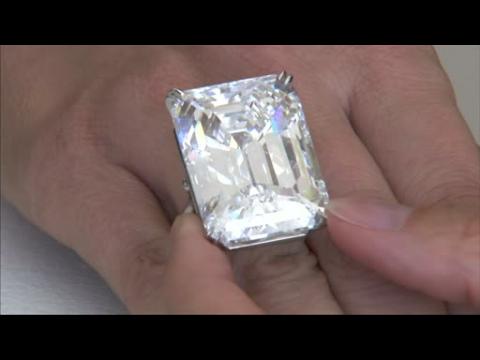 Flawless 100-carat diamond sells for $22.1 million at NY auction